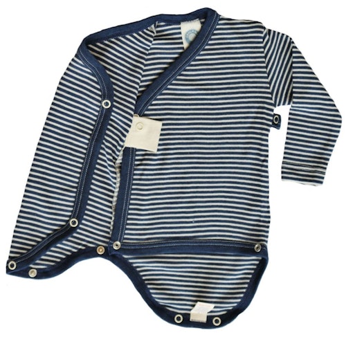 Wolle Seide atmungsaktiver Wickelbody