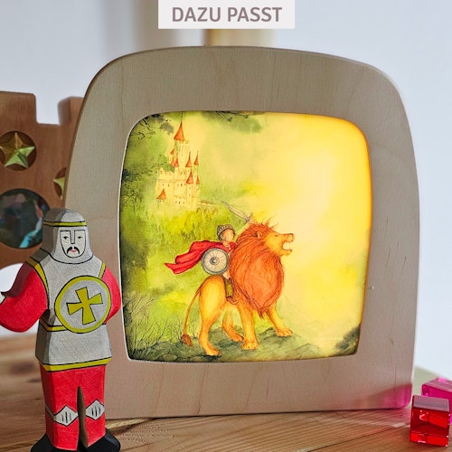 Silhouette Anne Illustraties - tapferer Ritter