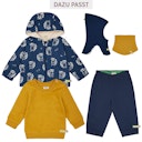 Vorschaubild Herbstjacke Plüsch gefüttert Eulen