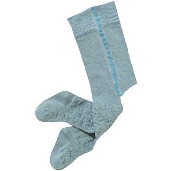 Strumpfhose Strukturmuster blaugrau