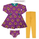 Vorschaubild Langarm Flatterkleid