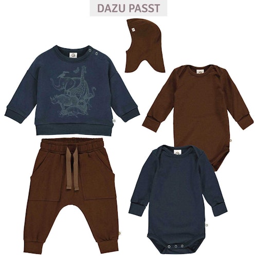 Cooles Baby Sweatshirt Häuschen