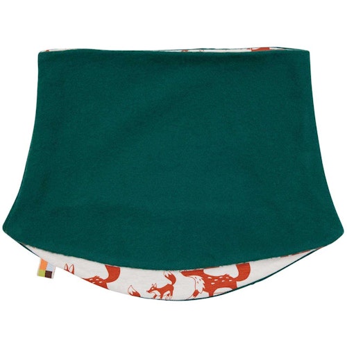 Wende Schlauchschal Fleece dunkelgrün