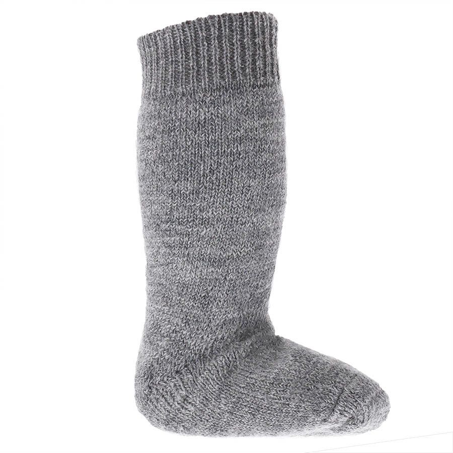 Lange Vollplüsch Socken Wolle warm dick