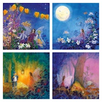 4 StoryLux Silhouetten: Die kleine Fee kann nicht schlafen