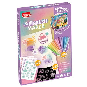 Pastell-Stifte-Set für AIRBRUSH MAKER mit ab 5 Jahren