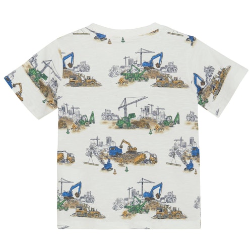 Leichtes Shirt kurzarm Baustellenfahrzeuge