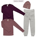 Vorschaubild Wolle Seide Leggings Bündchen