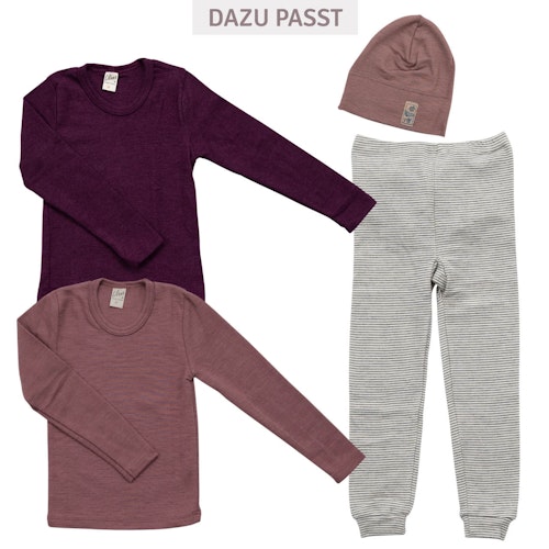 Wolle Seide Leggings Bündchen