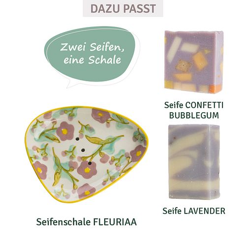 Konfetti Seife mit süßem Kaugummiduft 100 g