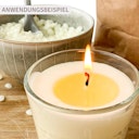 Vorschaubild Kerzendochte DIY 4er Set Bienenwaben Kerzen, 24 cm