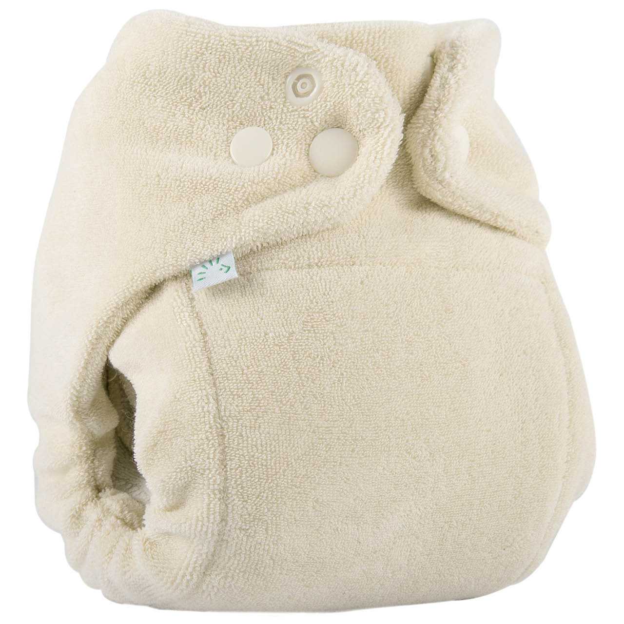 MaxiSnap Stoffwindel natur, 12–24 Monate, reine Bio-Baumwolle