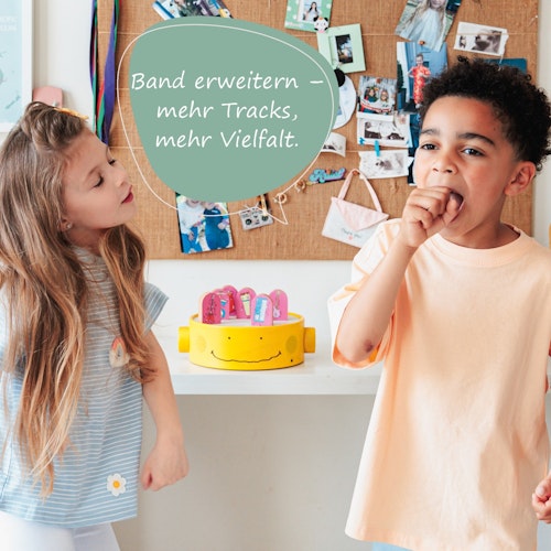 Erweiterung Die Jamming Tour Band Audio-Spiel für Qubitunes