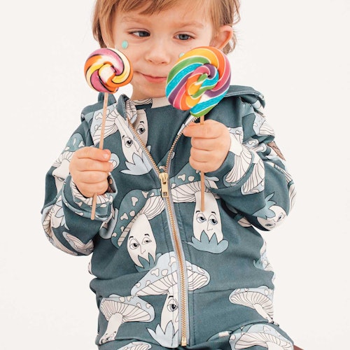 Kapuzen Jacke Regenbogen