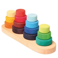 Farben sortieren und stapeln 14 Teile