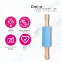 Vorschaubild Knetrolle Blau