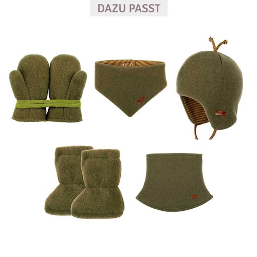 Loopschal Wolle Fleece