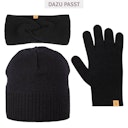 Vorschaubild Damen Fingerhandschuhe Wolle Kaschmir