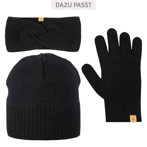 Damen Fingerhandschuhe Wolle Kaschmir