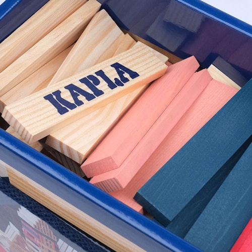 120er Box blau, rosa, rot, 120 Plättchen