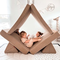 Funzy Spielsofa 4-teilig Dunkelbeige