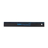 Lineal 30 cm – Green Line recyceltem Plastik blau