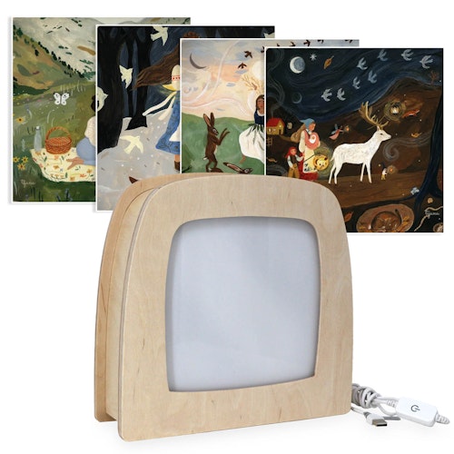 Lampen Starter Set Tijana Draws Lampe mit 4 Silhouetten