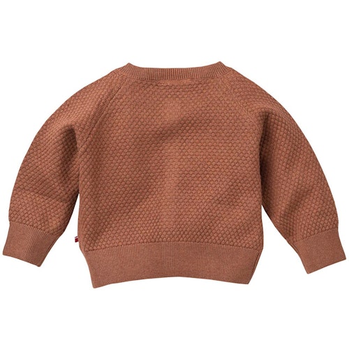 Strukturierte Strickjacke dehnbar