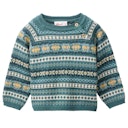 Vorschaubild Edler Pullover Jacquardstrick