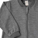 Vorschaubild Babyschlafsack Wolle Seide mit Fuß