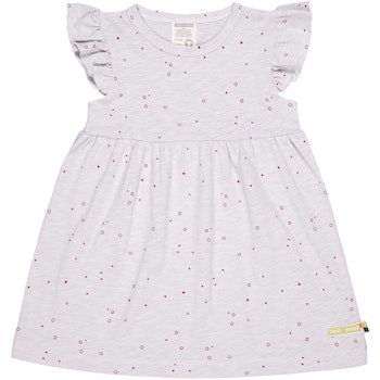 Leichtes Sommerkleid Flügelärmelchen in grau