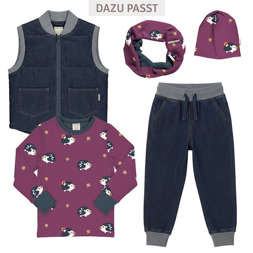 Jogginghose Denim Blau
