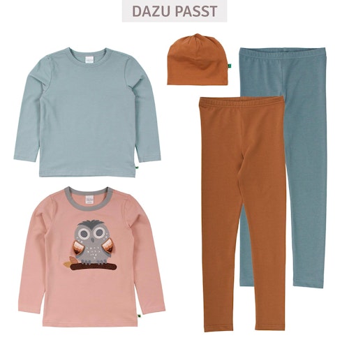 Süßes Langarmshirt Eule