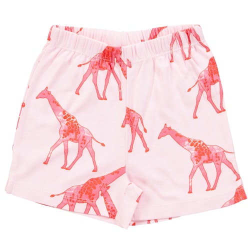 Sommer Kinder Schlafanzug kurz Giraffen