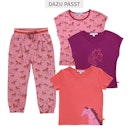 Vorschaubild Leichte, lockere Jersey Hose Schmetterlinge