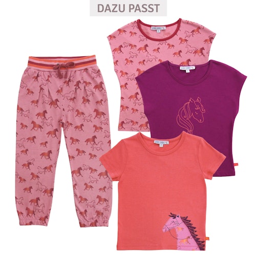 Leichte, lockere Jersey Hose Schmetterlinge