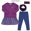 Vorschaubild Sweatkleid mit Flanellpatch