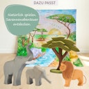 Vorschaubild Ostheimer Steppenbaum mit Stütze - Holzbaum 29 cm