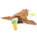 Vorschaubild XL Kuscheltier & Wärmekissen Dinkelspelz Erpel 74 cm