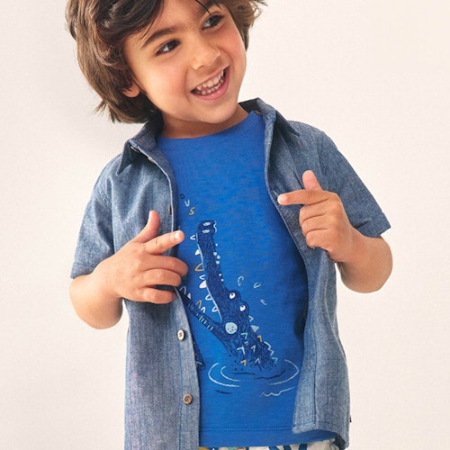 Leichtes T-Shirt Affe