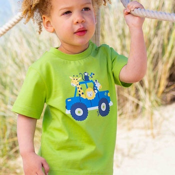 Grünes T-Shirt Safari-Tiere