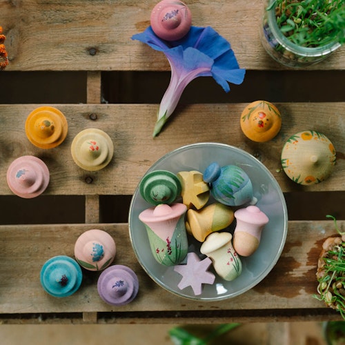 Flower Meadow 18 Holzfiguren