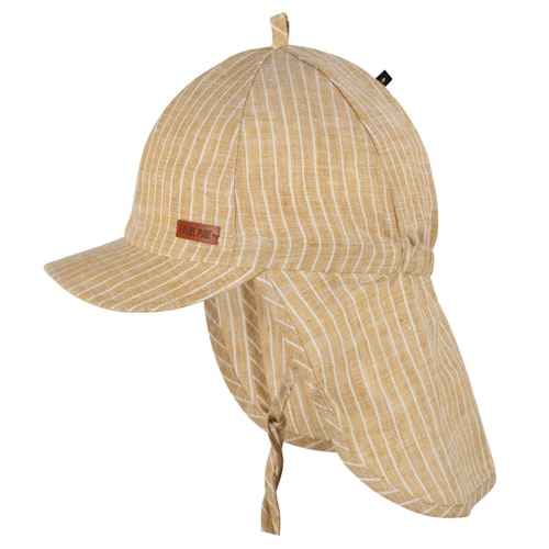 Leinen Schirmmütze Nackenschutz