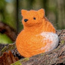 Vorschaubild Selber filzen mit Anleitung DIY Filz Set Fuchs Level 4 ab 6 Jahre