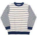 Vorschaubild Moderner Strickpullover Streifen