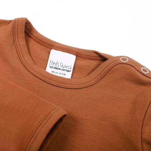 Dehnbares Basic Langarmshirt