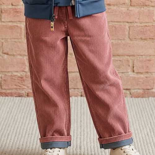 Cordhose rosa