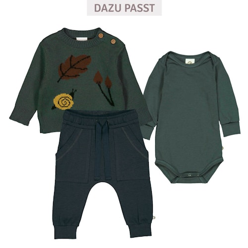 Weiche Babyhose große Taschen