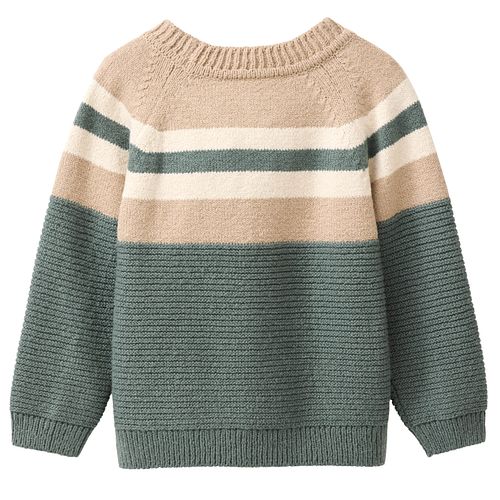 Pullover People Wear Organic Strick langarm Motiv