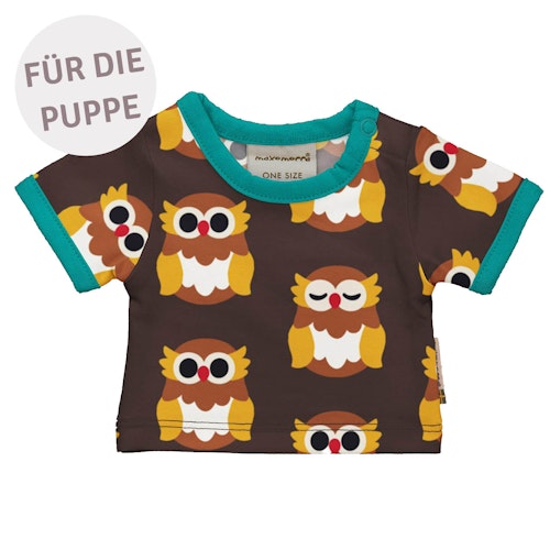 Puppenkleidung T-Shirt Eulen